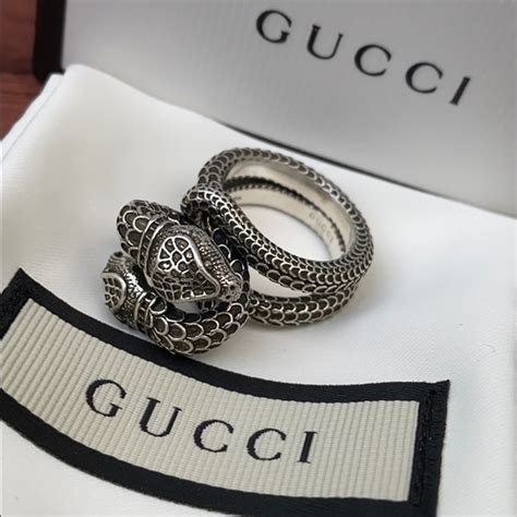 gucci ladies ring|Gucci snake ring women's.